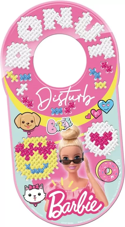 Zestaw kreatywny Barbie Maker Kitz. Zawieszka na drzwi - tantis.pl