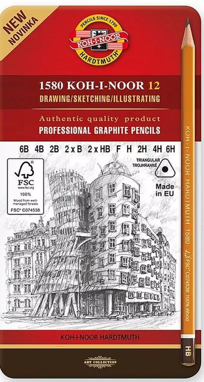 Ołówek grafitowy 6B-6H - tantis.pl