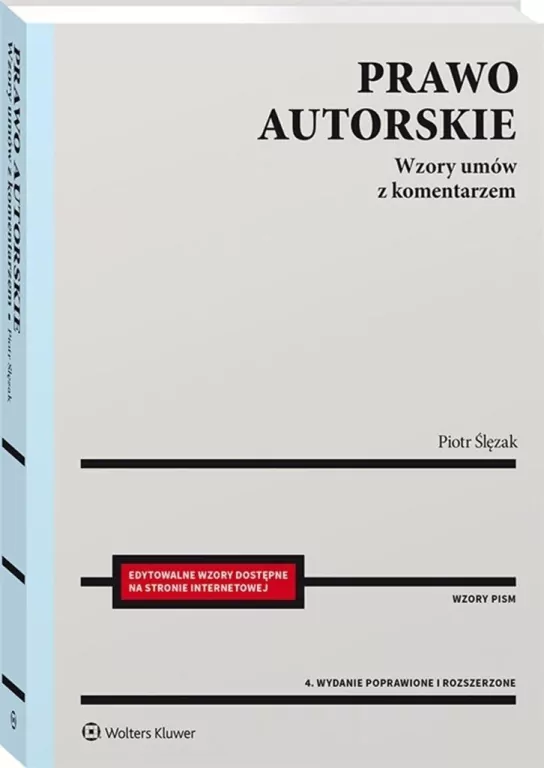 Prawo autorskie. Wzory umów z komentarzem - tantis.pl