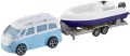 Autko campervan+trailer mix 1:64 - tantis.pl