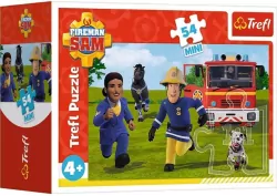 Puzzle 54. Mini. Strażak Sam w gotowości
