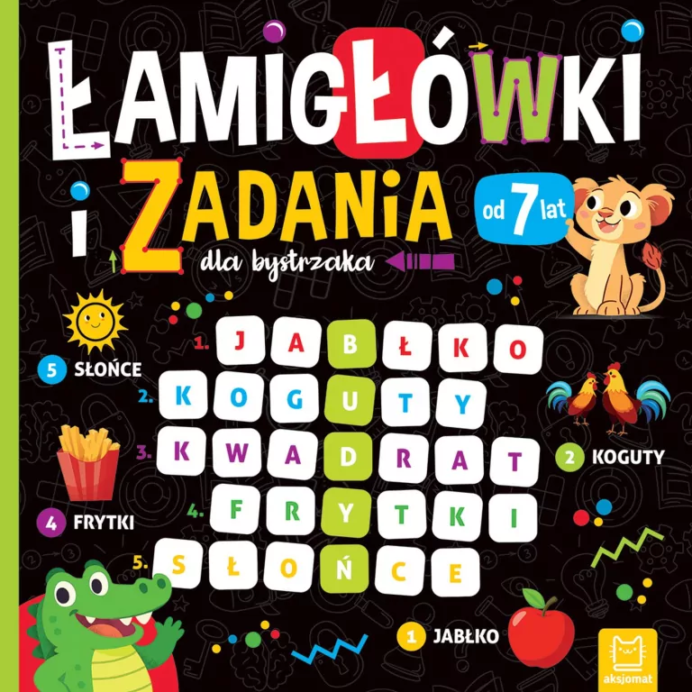 Łamigłówki i zadania dla bystrzaka od 7 lat - tantis.pl