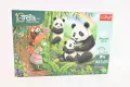 Puzzle 100 Inspired By Nature Pandy TREFL - tantis.pl