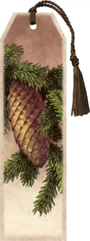 Zakładka 156 ze wstążką Szyszka Święta BN - tantis.pl