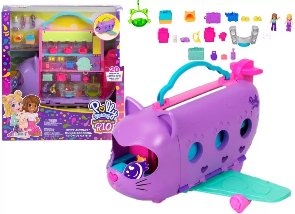 Polly Pocket. Kotolot Koci Samolot - tantis.pl