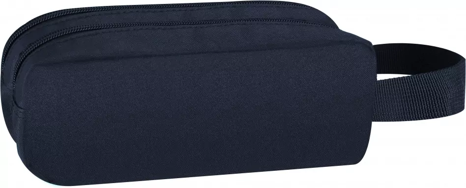 Piórnik saszetka 2 zamki Navy blue - tantis.pl
