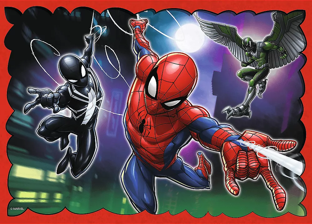 Puzzle 4w1. Spider-Man. Marvel. TREFL - tantis.pl