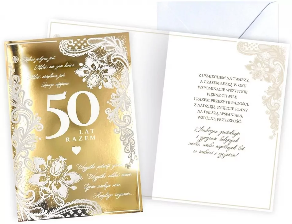 Karnet. Rocznica ślubu - tantis.pl