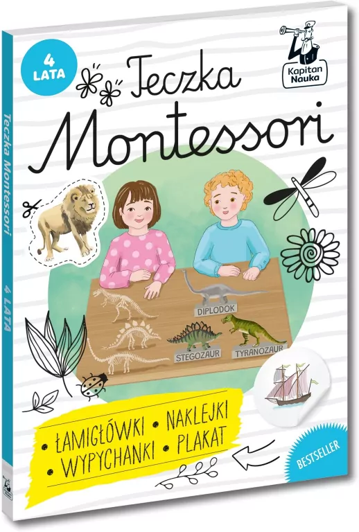 Teczka Montessori. 4 lata - tantis.pl