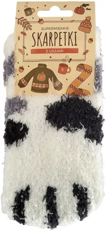 Skarpety z uszami bure - tantis.pl
