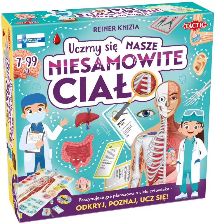 Uczymy się. Nasze niesamowite ciało - tantis.pl
