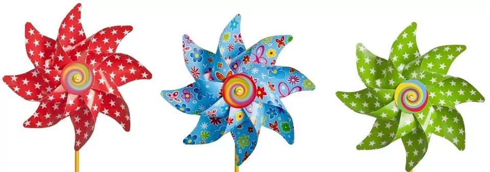 Wiatrak 20cm MIX - tantis.pl