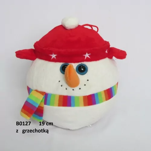 PLUSZAK BN BALWAN GRZECH 20CM W CZAPCE I SZAL SA - tantis.pl