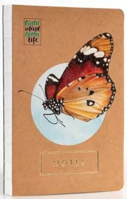 Notes Green Mind Green Life Motyl  GML3 - tantis.pl