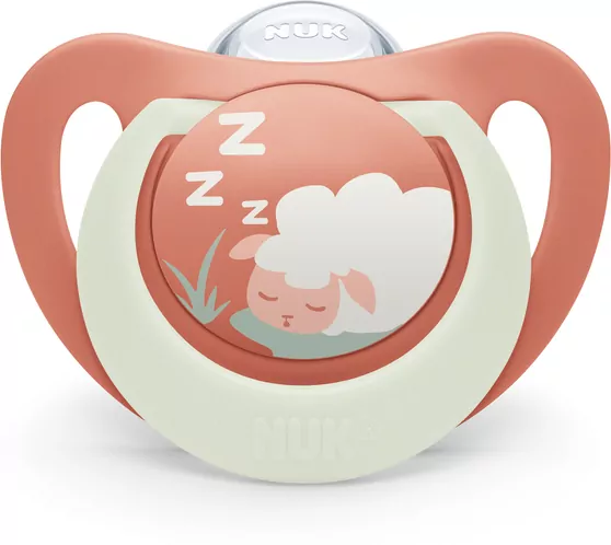 NUK. First Choice. Smoczki. 0-6 miesięcy. Królik/Owca. 2 sztuki - tantis.pl