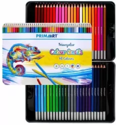 Kredki ołówkowe trójkątne 48 kolorów