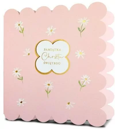 Karnet B6 Chrzest - tantis.pl