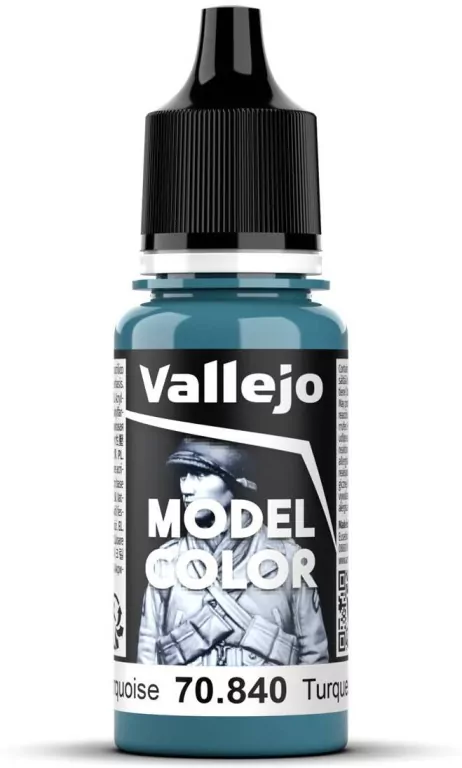 Vallejo: 70.840 - Model Color - Light Turquoise (18 ml) - tantis.pl