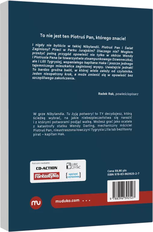 Nibylandia. Tu żyją potwory. Gra książkowa - tantis.pl