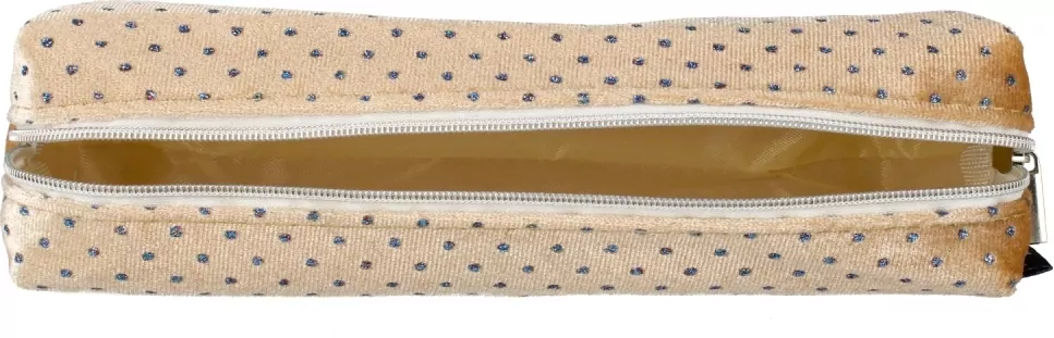 Piórnik pluszowy tuba Beige Cristal - tantis.pl