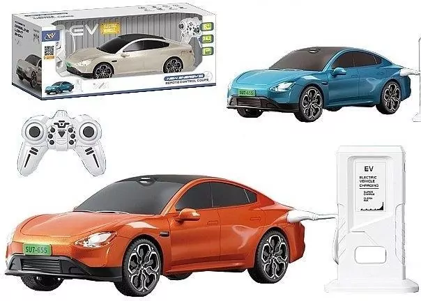 Auto na radio z elektryczną bazą do ładowania MIX - tantis.pl