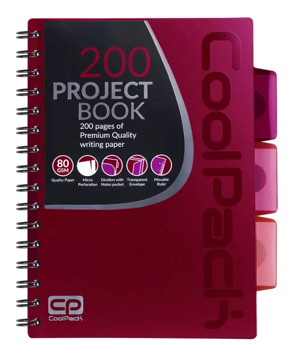 Kołobrulion A5. Coolpack. Czerwony - tantis.pl