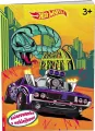 Mattel Hot Wheels. Kolorowanka z naklejkami - tantis.pl