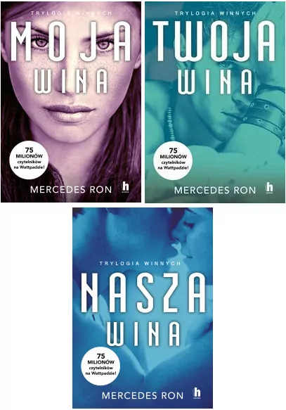 Pakiet: Moja wina / Twoja wina / Nasza wina. Trylogia Winnych. Tom 1-3 - tantis.pl