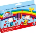 Kredki świecowe Jumbo 12 kolorów FIORELLO - tantis.pl