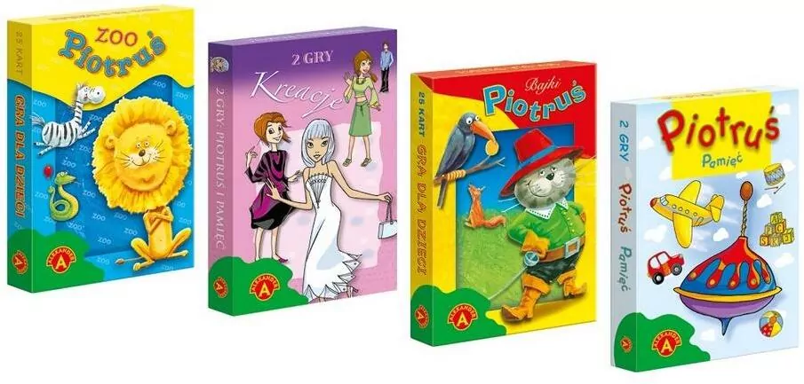 Karty Piotruś. Mix - tantis.pl