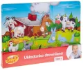 Układanka drewniana. Farma - tantis.pl