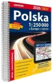 Atlas samochodowy Polska 1:250 000 w.2026/2027 - tantis.pl