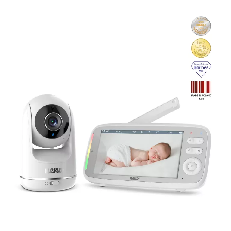 NENO Vista elektroniczna niania 2,4GHz z kamerą - tantis.pl