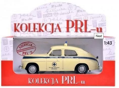 Kolekcja PRL. Warszawa. Pogotowie Ratunkowe - tantis.pl