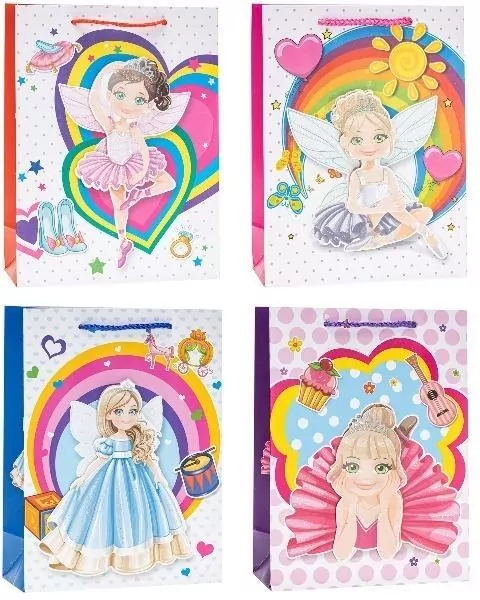 Torebka dziecięce Pop-Up 3D 26x32x10cm mix ROZETTE - tantis.pl