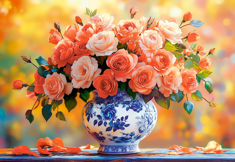Puzzle 1500 Summer Roses - tantis.pl