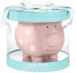 Skarbonka dla dziecka Świnka pink