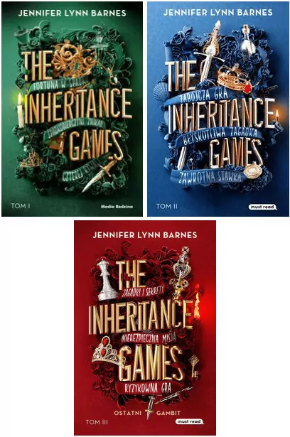 Pakiet: The Interitance Games / Dziedzictwo Hawthornów/ Ostatni gambit. The Interitance Games. Tom 1-3 - tantis.pl