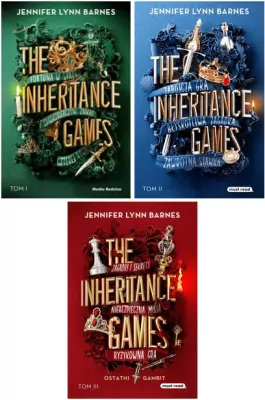 Pakiet: The Interitance Games / Dziedzictwo Hawthornów/ Ostatni gambit. The Interitance Games. Tom 1-3