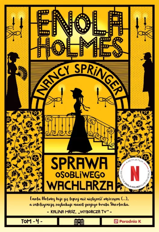 Sprawa osobliwego wachlarza. Enola Holmes. Tom 4 - tantis.pl