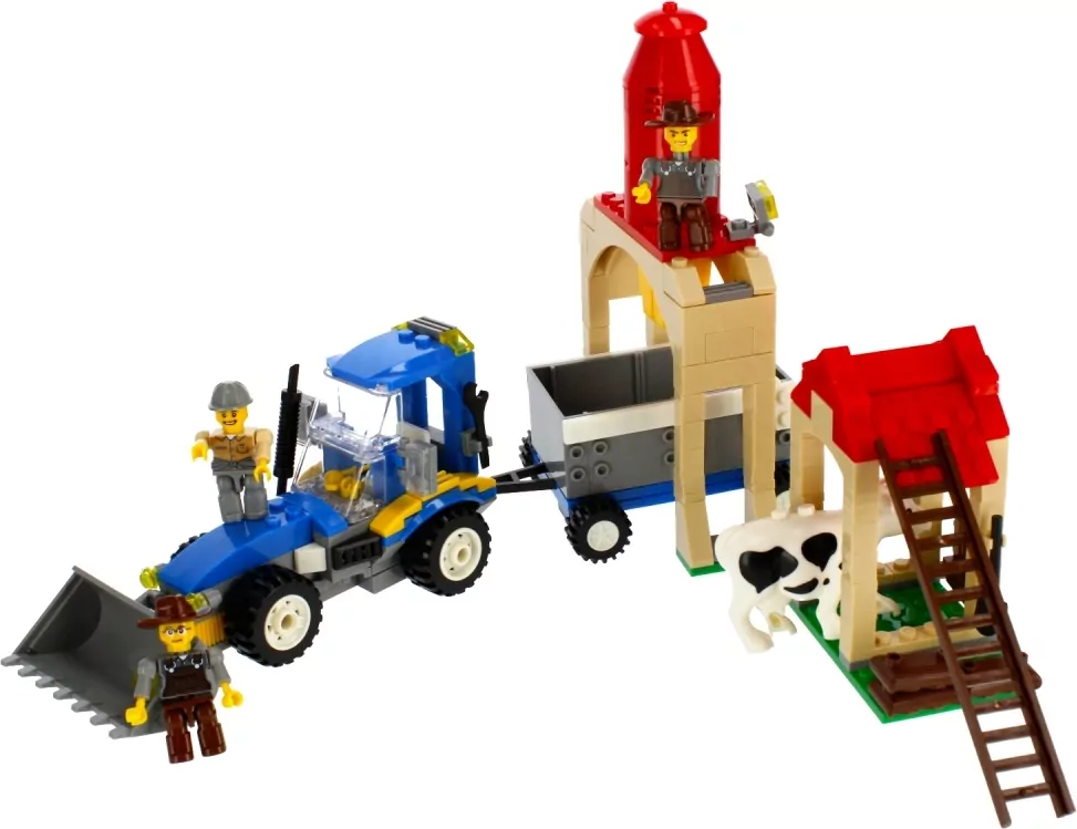 Klocki konstrukcyjne Alleblox farma 344 elementów - tantis.pl