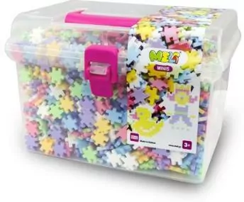 Klocki Meli Minis. Pastel. Travel Box. 2500 elementów - tantis.pl