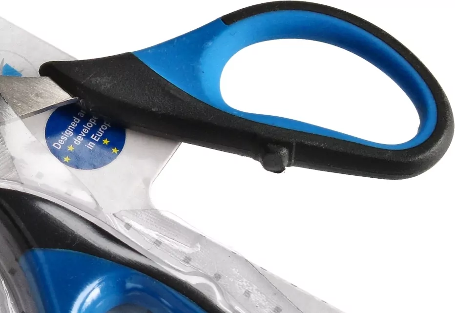 Nożyczki z gumowymi rączkami 165 mm. - tantis.pl