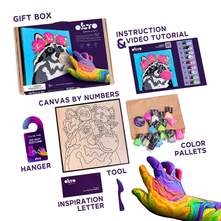 Malowanie po numerach. Szop 29x29cm - tantis.pl