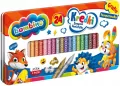 Bambino. Kredki 24 kolory + temperówka - tantis.pl