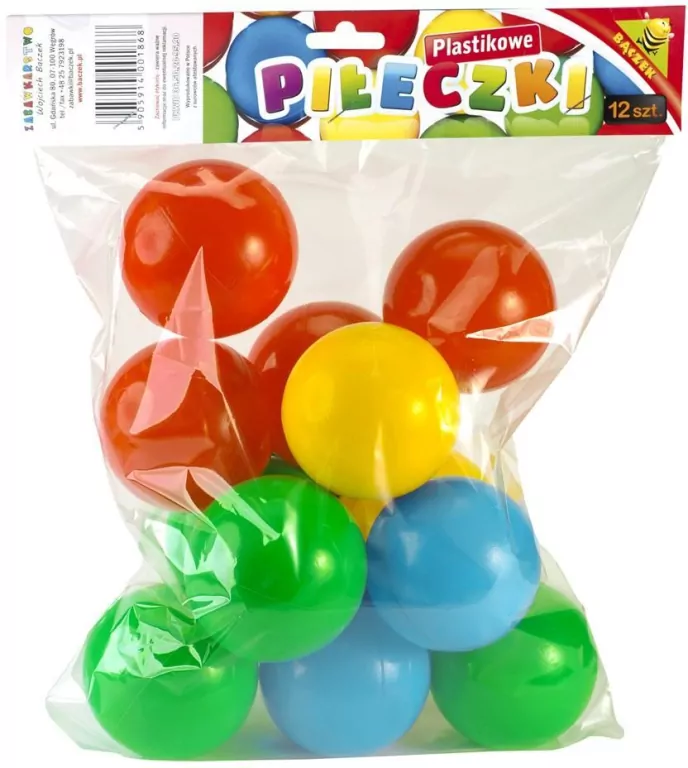 Piłki basenowe 7cm - tantis.pl