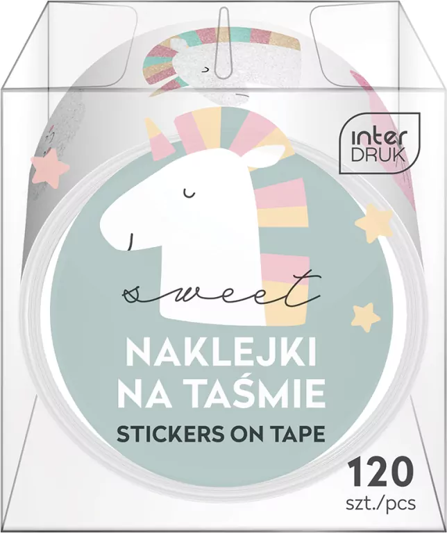 Naklejki na taśmie. Kids. Mix - tantis.pl