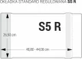 Okładka standard S5 - 265 regul bezbarwna (25szt) - tantis.pl