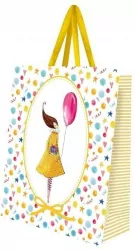 Torebka ozdobna mała Kobieta z balonem