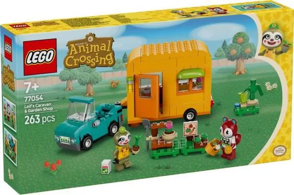 LEGO® Animal Crossing. Leif i jego karawan oraz sklep ogrodniczy 77054 - tantis.pl